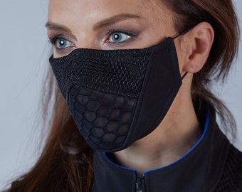 Cool face mask with nose wire, cyberpunk mask - MT-C