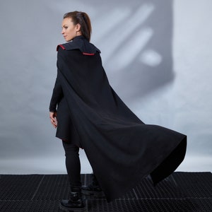 Black cape second sister inquisitor cosplay  - INC women