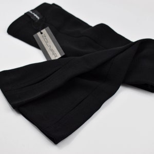 Long black gloves, unisex FG image 3