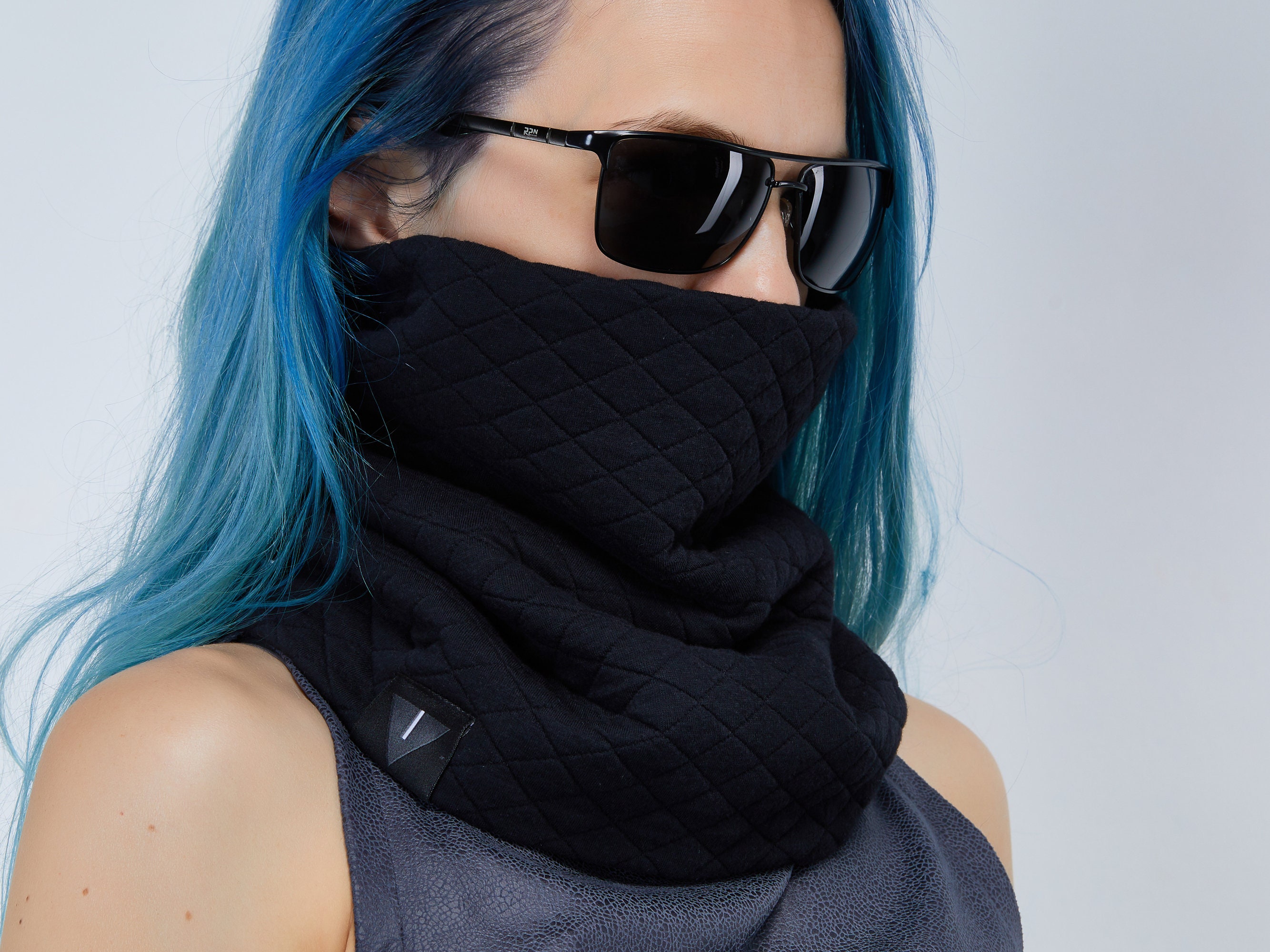 Mens cowl scarf Eternity scarf chunky neck warmer winter Etsy