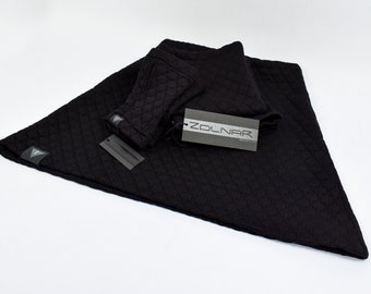 Circle scarf with gloves, cyberpunk scarf alternative clothing - SC3 WRW2 QRA set