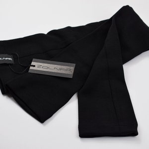 Long black gloves, unisex FG image 6