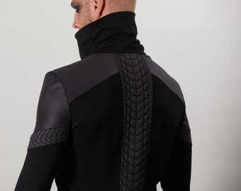 futuristic suit jacket