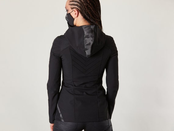 Sci Fi Techwear Jacket, Cyberpunk Clothing Futuristic SIX Women