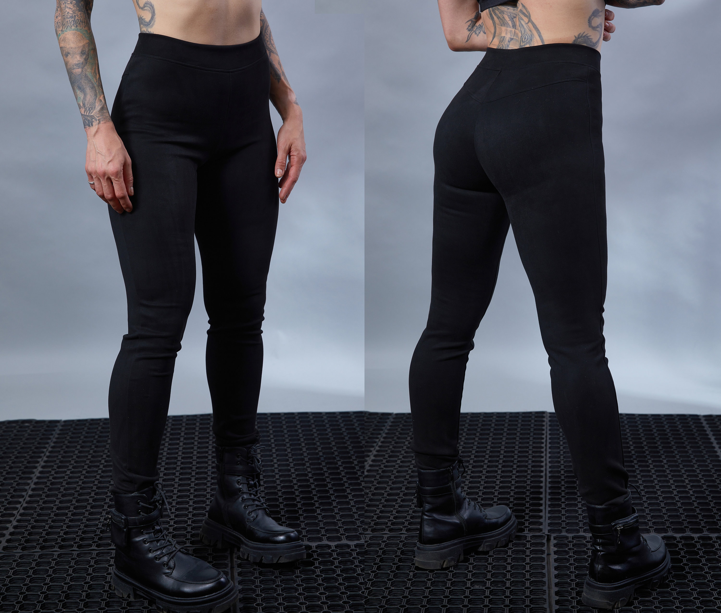 Leggings de treino das mulheres do punk rock legging leggings de