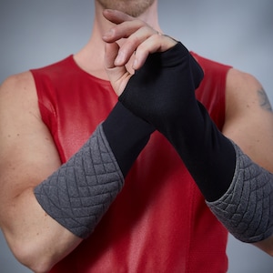 Cyberpunk arm warmers K-ARP Gray