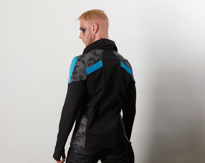 Featured listing image: PS4-R-M Cyberpunk black jacket
