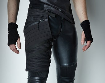 Thigh bag holster with magnetic buckles - HOL-L