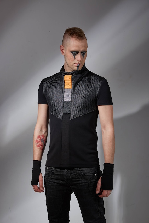 Cyberpunk Shirt Futuristic Clothing CNS Men 