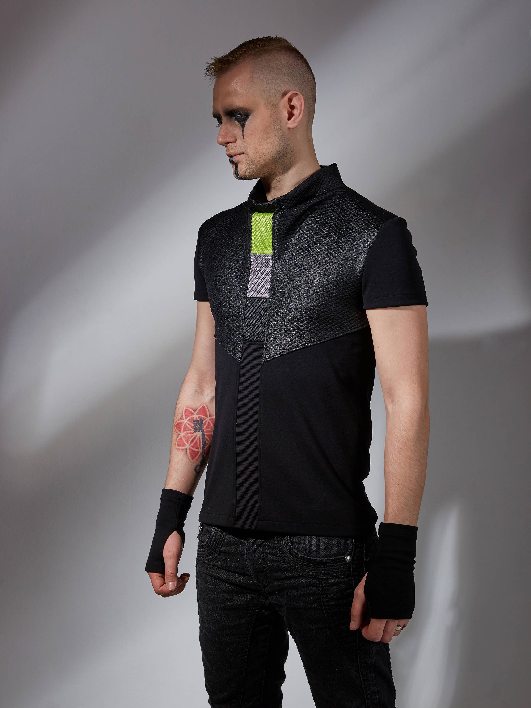 Buy Cyberpunk Shirt Futuristic Clothing CNS Men Online in India 