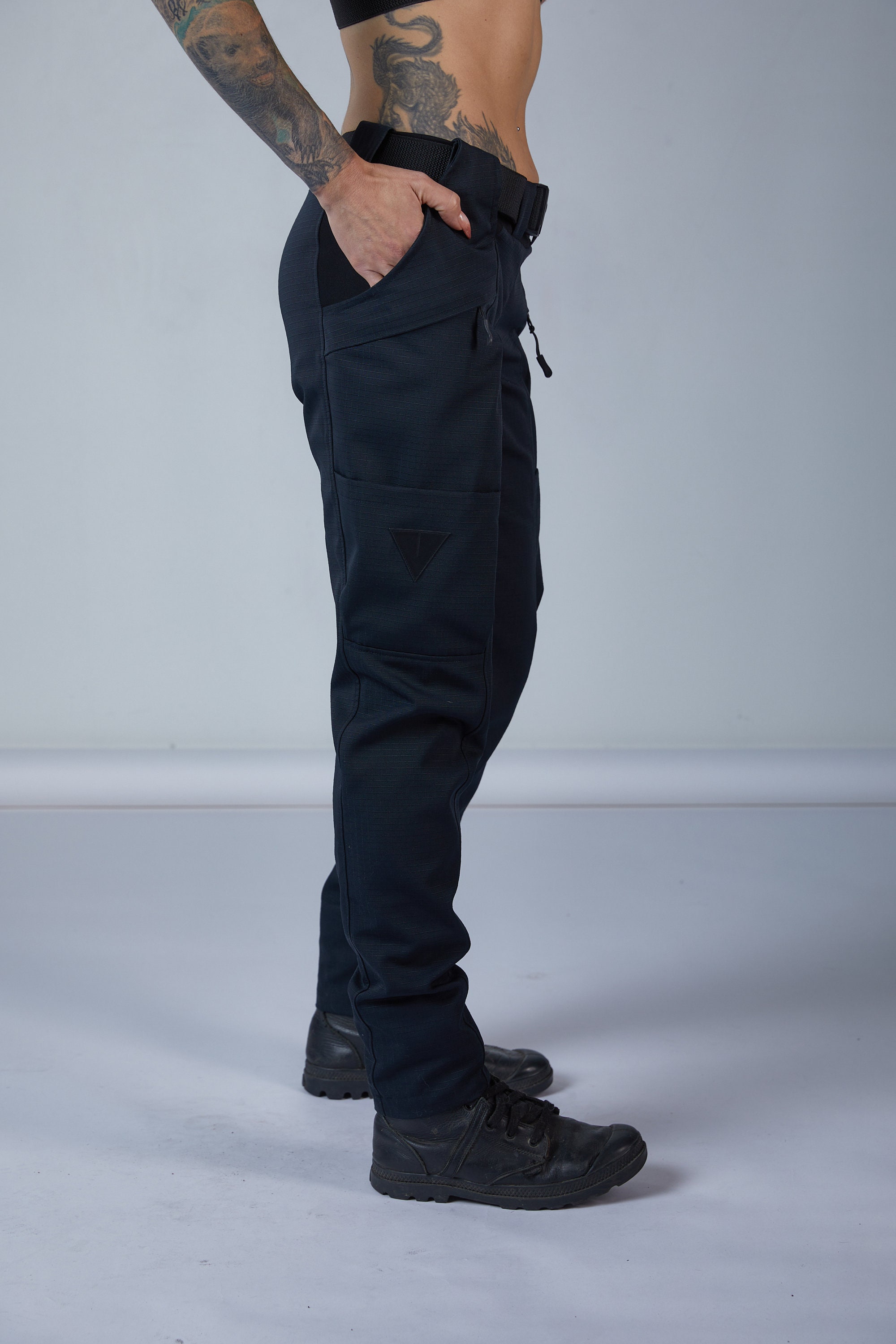 Black Cargo Pants Black Ripstop Pants 