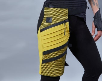 Tactical leg pouch, thigh leg bag, techwear clothing - HOL-L