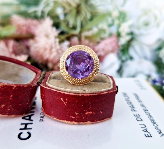 Purple colour ring new arrivals
