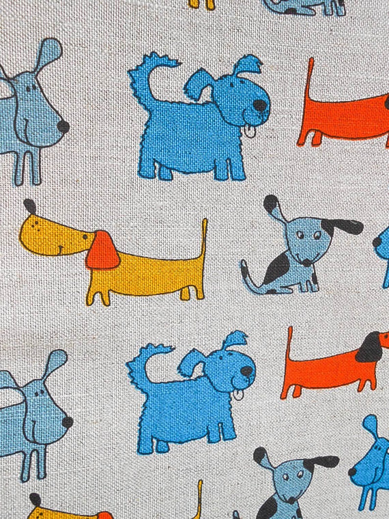 Dog Towel Dog Gift Dog Decor Linen Tea Towel Dog Lovers Gift Hand Towel Kitchen Towel Dish Towel Animal Decor Christmas Gift Birthday Gift image 4