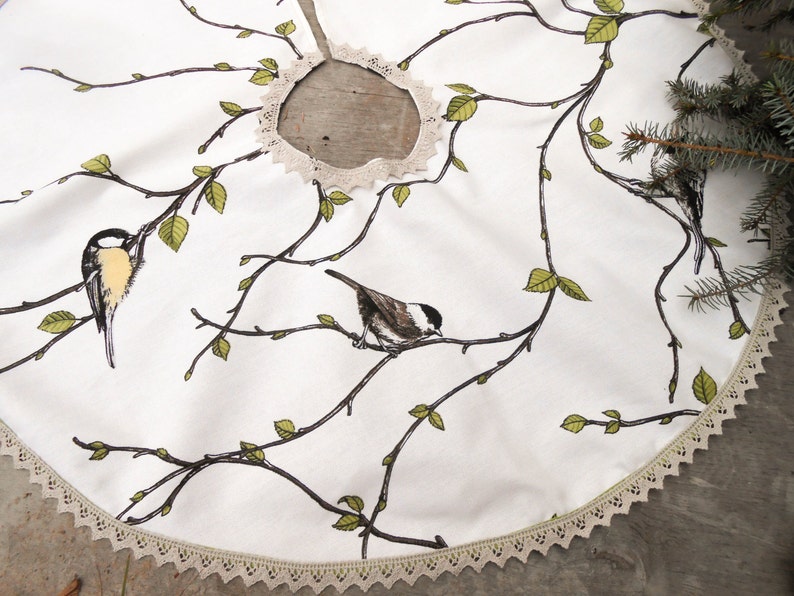 Fabric Woodland Tree Skirt