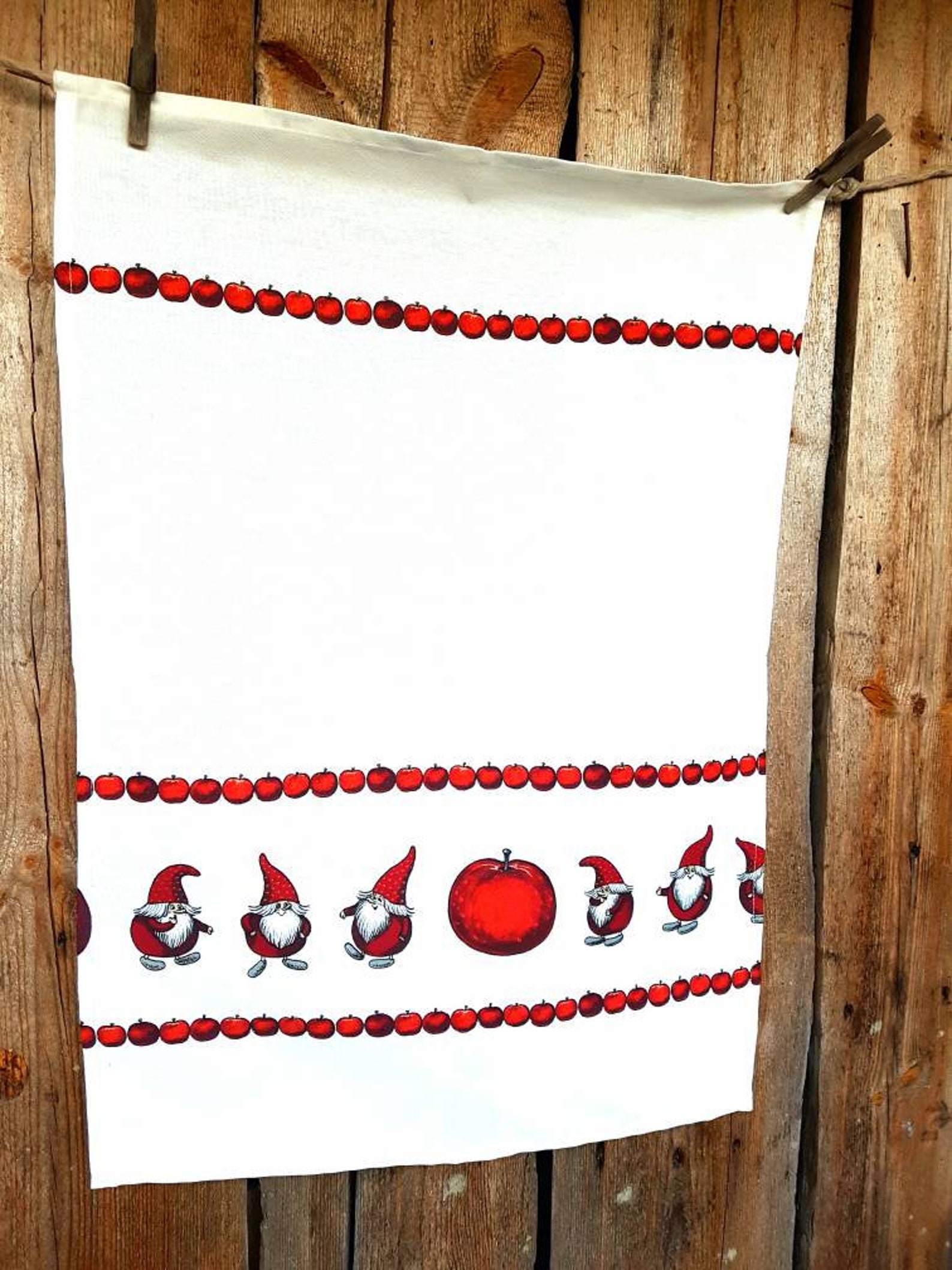 Christmas Horn Linen Towel main image 0