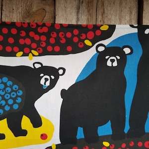 Bear Towel Bear Gift Bear Decor Bear Tea Towel Mother Day Gift For Mother Forest Animal Towel Kitchen Gift For Her Woodland Animal Towel