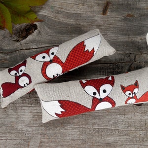 Fox Ornament French Lavender Sachet Christmas Gift Fox Gift For Her Christmas Stocking Stuffers Baby Fox Lavender Favors Lavender Gift Home