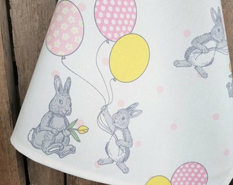 Bunny Towel Easter Towel Bunny Towel Bunny Tea Towel Easter Gift Easter Decor Kitchen Towel Easter Bunnies Towel Birthday Gift Spring Gift