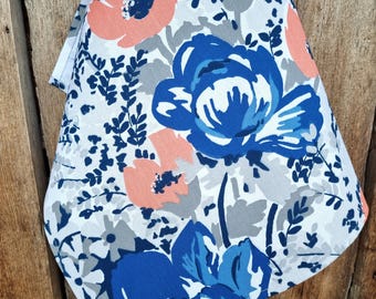 Strofinaccio da cucina in lino con motivo botanico "Prato della Mamma" - Regalo floreale per la festa della mamma - Decorazione per la cucina