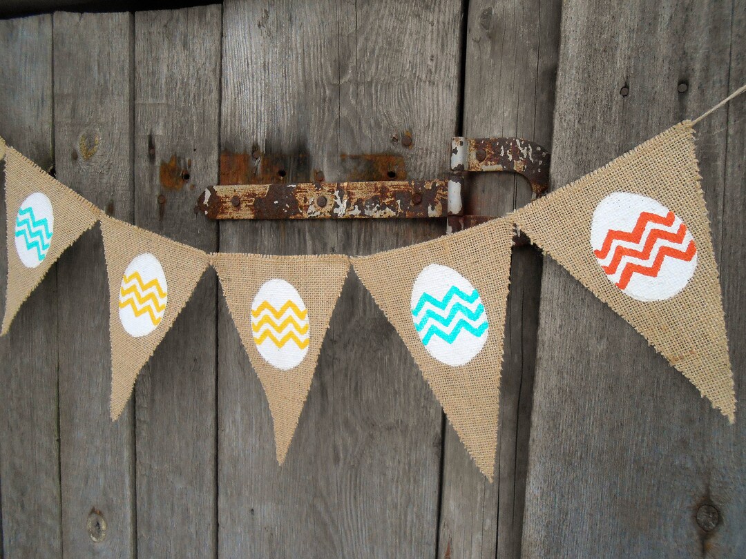 Happy Easter Banner – Oster-Wimpelkette, 240x40 Cm, Aus Polyester, Für Indoor & Outdoor Dekoration
