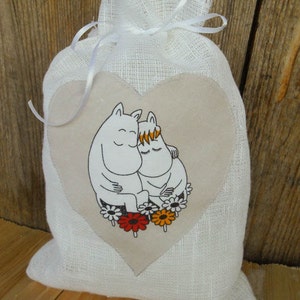 Valentines Gift Valentines Love Gift For Her Valentines Gift Bag Heart Gift Bag Valentine Day Decor Bag Gift Sack Gift Pouch I Love You image 3