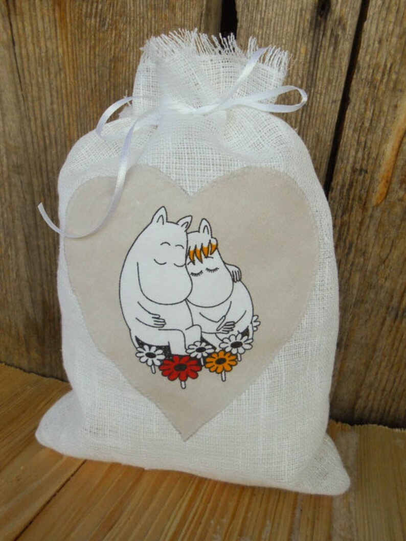 Valentines Gift Valentines Love Gift For Her Valentines Gift Bag Heart Gift Bag Valentine Day Decor Bag Gift Sack Gift Pouch I Love You image 3