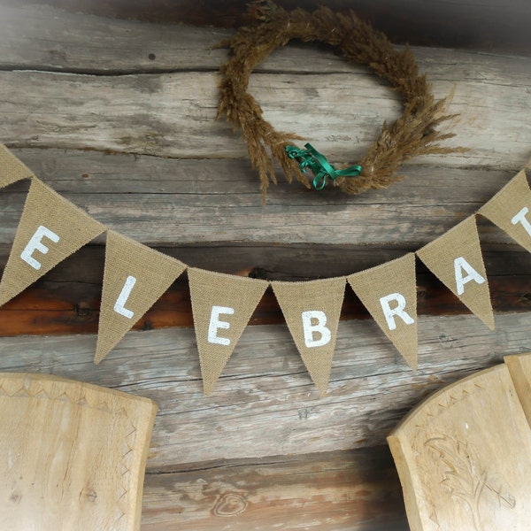 Celebrate Banner - Etsy