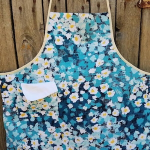 Cooking Apron Women Apron Kitchen Apron Flower Apron For Women Utility Apron With Pockets Meadow Apron Christmas Gift For Mother Day Gift