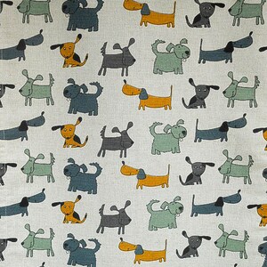 Dog Towel Linen Towel Dog Gift Dog Decor Linen Tea Towel Hand Towel Kitchen Towel Dish Towel Linen Tea Towel With Dog Christmas Gift image 5