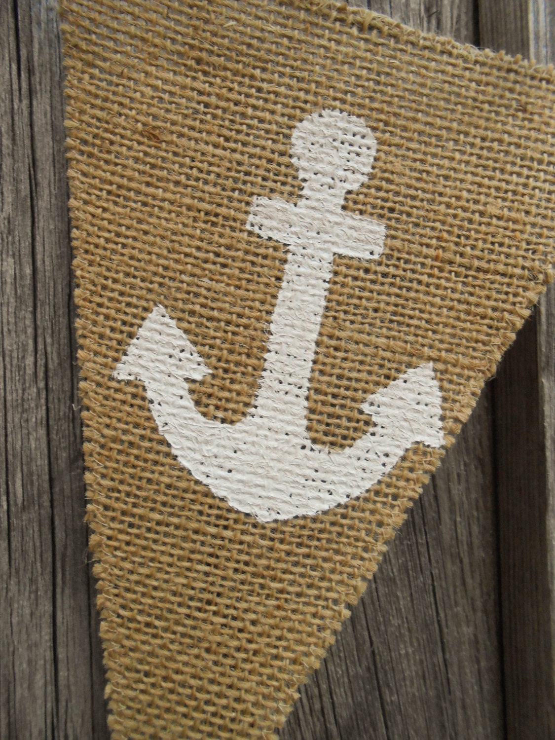 Anchor Banner Heart Banner Wedding Banner Beach Decor Nautical | Etsy