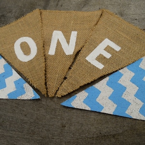 Chevron Banner Boy Banner Birthday High Chair Garland High Chair Banner One Banner Nursery Decor High Chair Bunting 1st Birthday Banner