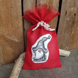 Scandinavian Christmas Gift Bag Swedish Gifts Personalized Santa Sack Christmas Sack Christmas Gift Bag Christmas Decoration Swedish