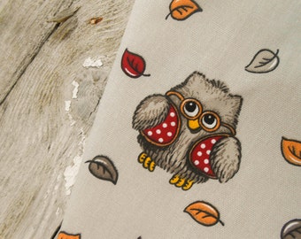 Owl Tea Towel Kitchen Towel Kitchen Owl Decor Owl Towel Owl Gift For Owl Lover Gift Woodland Owl Dish Towel Gift For Mom  Christmas Gift