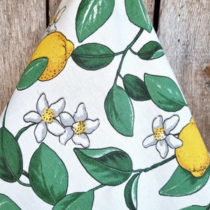 Lemon Kitchen Towel Lemon Towel Citrus Lemons Fruit Towel Kitchen Towel Linen Towel Nature Tea Towel Gift For Mother Housewarming Gift image 10