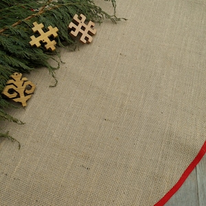 Tree Skirt Burlap Tree Skirt Christmas Tree Skirt Rustic Christmas Decorations Christmas Tree Skirt Christmas Decor Country Tree Skirt