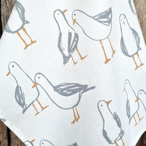 Seagulls Tea Towel Seagulls Kitchen Towel Seagulls Gift Lovers Sea Bird Lovers Gift Ocean Lovers Gift Sea Lovers Gift Towel With Seagulls
