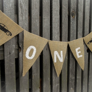 1st Birthday Banner High Chair Banner One Banner First Birthday One Boy Banner High Chair Bunting Boy Banner Birthday Decor Celebrate
