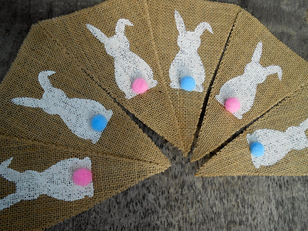Easter Bunting Easter Decor Bunny Garland Bunny Banner Easter Bunny ...