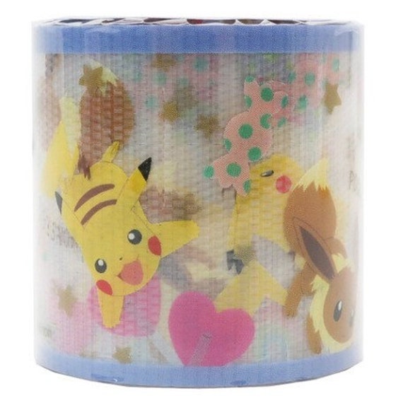 Pokemon Pikachu Eevee Effie Washi Tape Paper Masking Tape Etsy Pokemon Pikachu Eevee Effie Washi Tape Paper Masking Tape Etsy