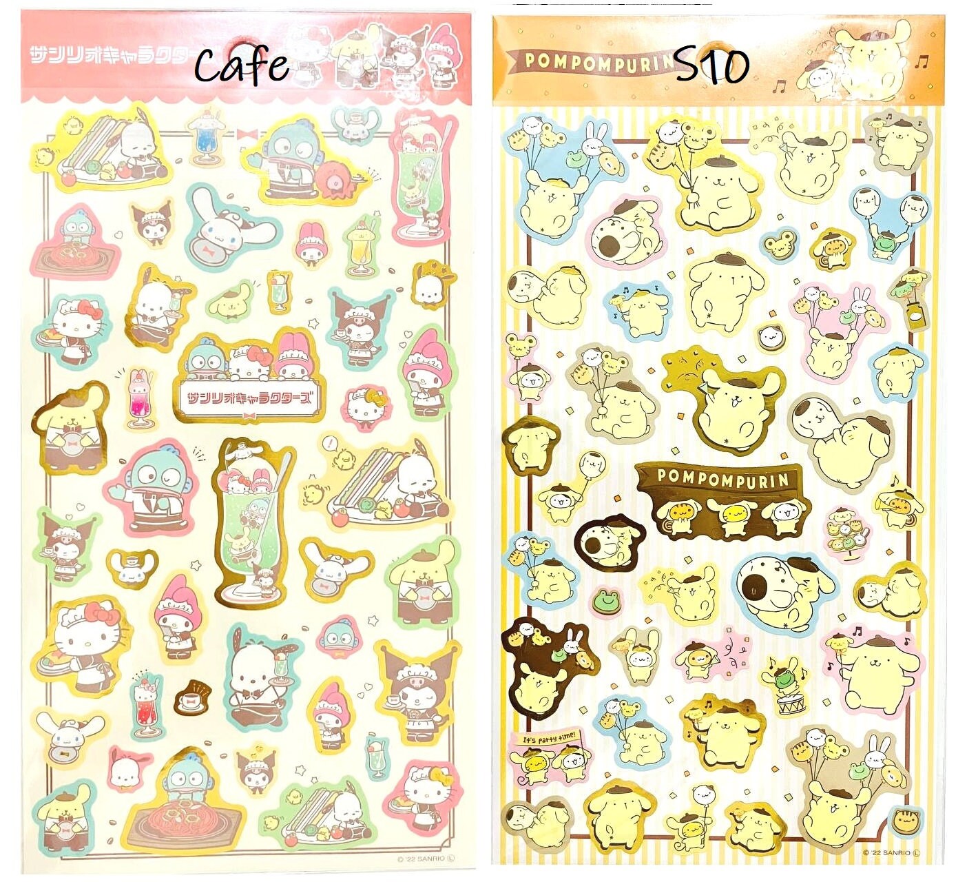 Japan Flake Sticker Seal Hond Pompompurin Leuke Sticker Etsy Nederland
