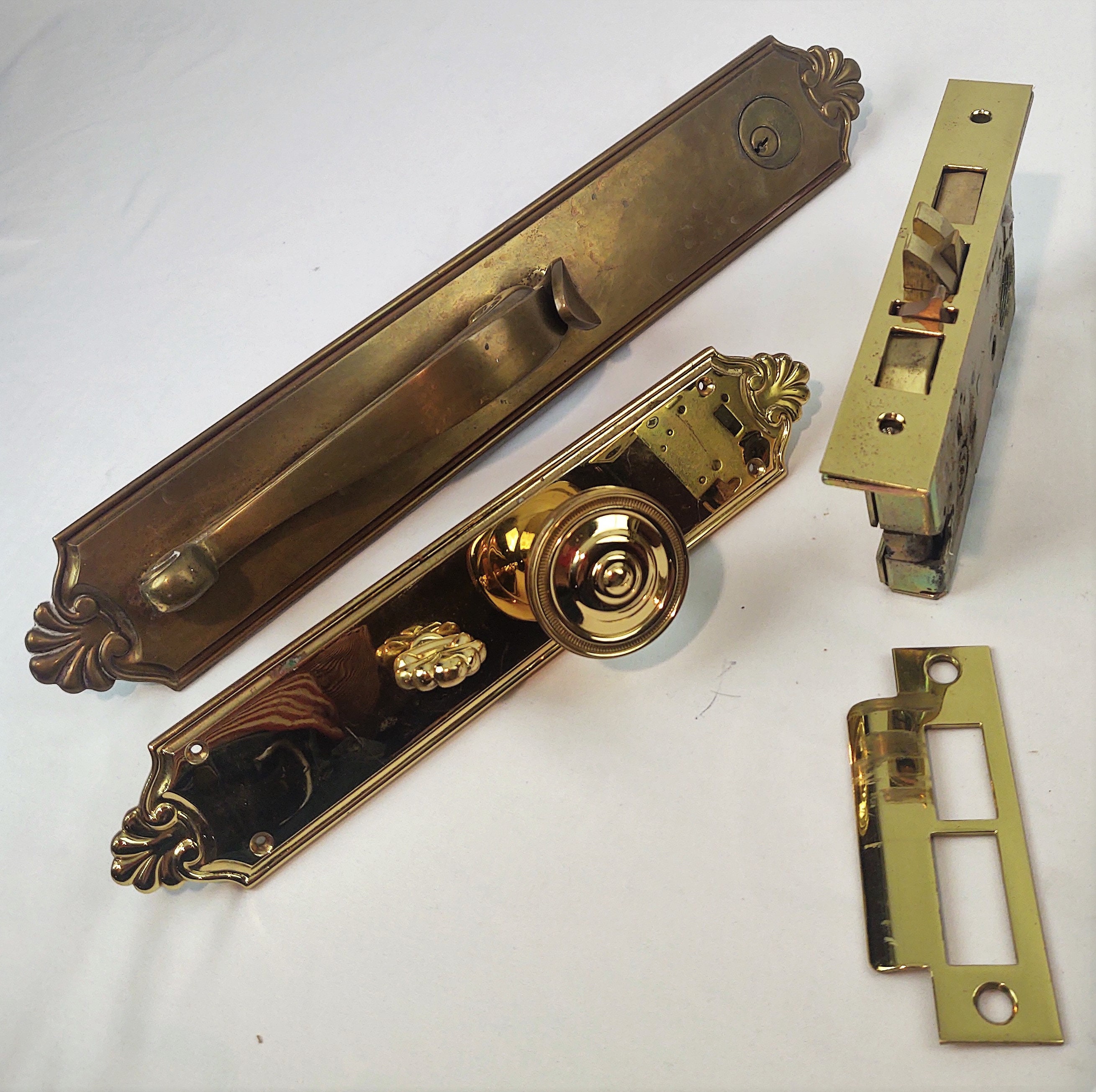 Entry Door Set Brass Door Hardware de Classic Brass Savannah Etsy