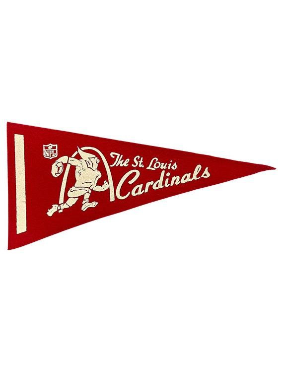 St. Louis Cardinals Felt Pennant Vintage Baseball Sports Decor