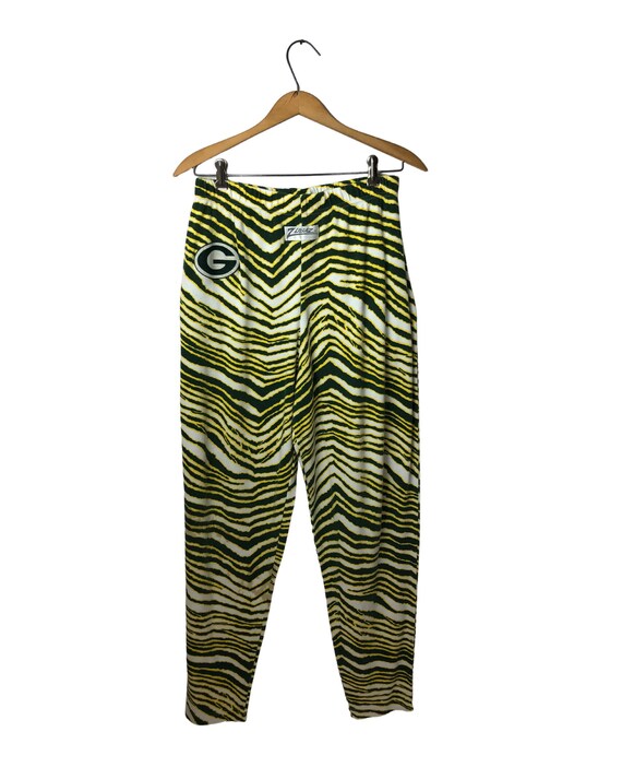Vintage 90s Green Bay Packers Zubaz 