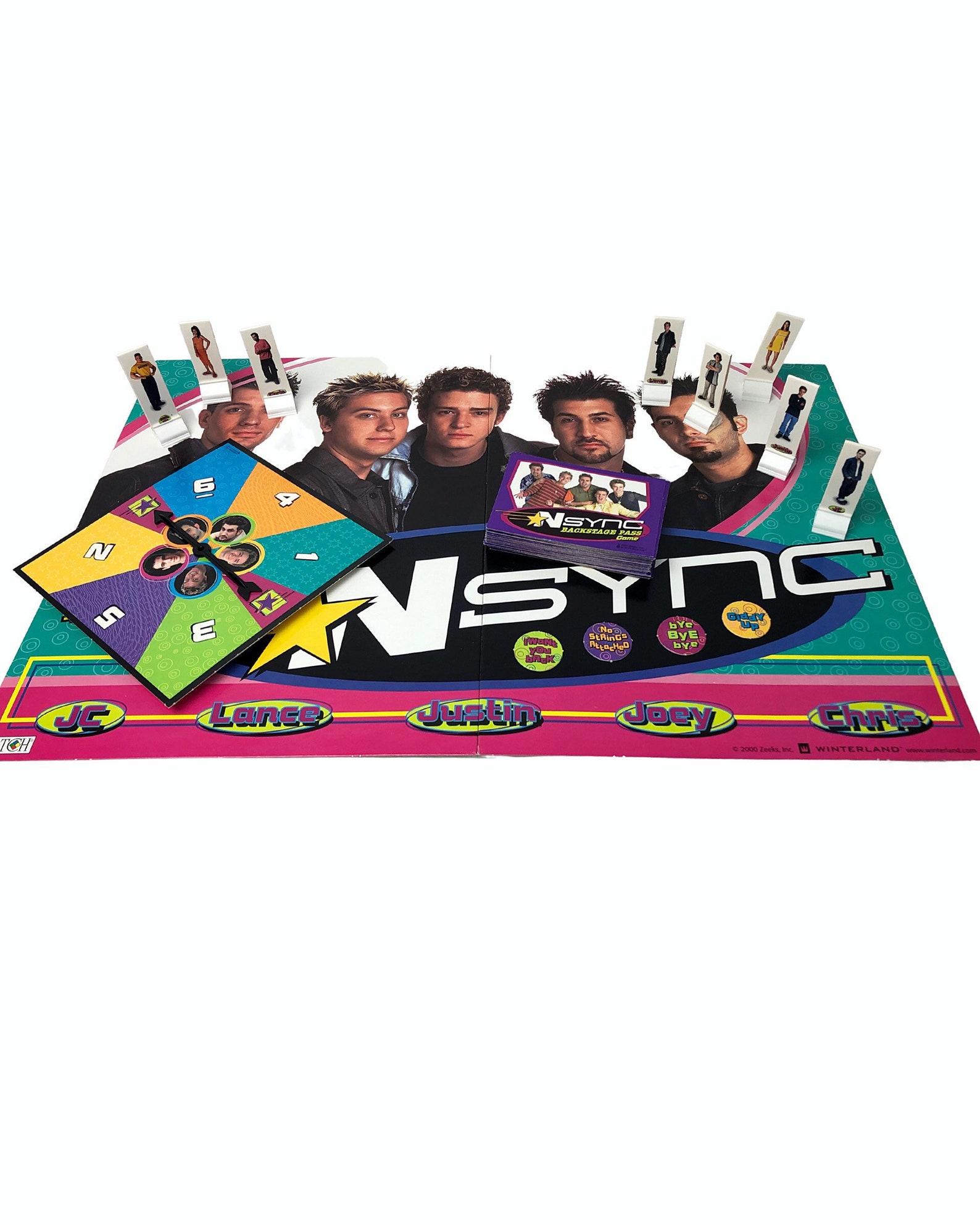unopened nsync backstage pass game unopened nsync backstage pass game