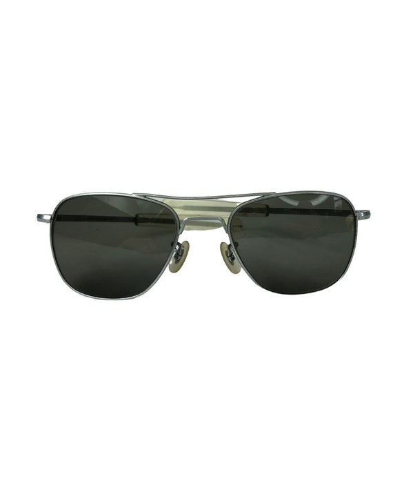 Vintage 1970s Randolph Engineering Military Silver Aviator 