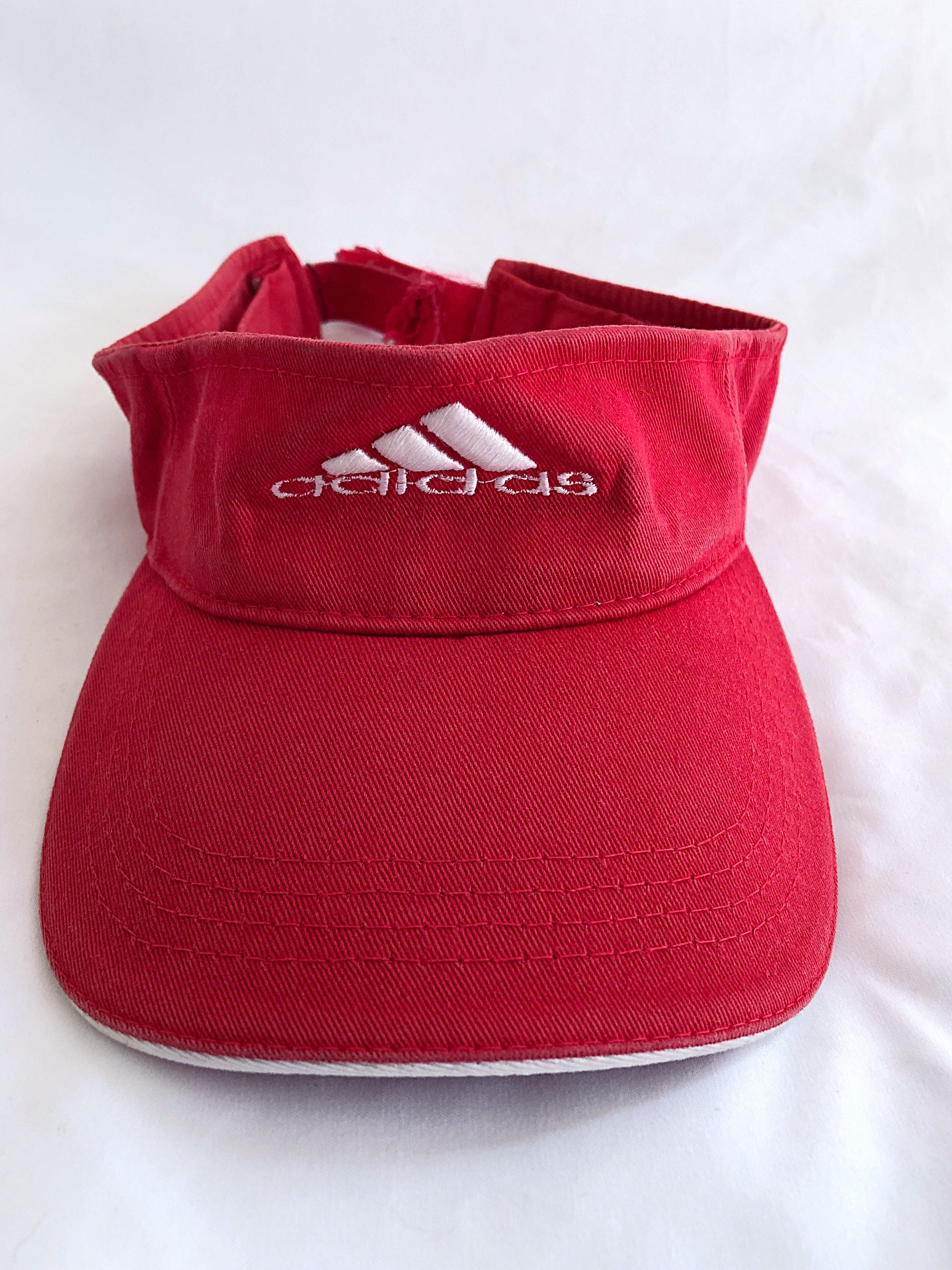 ADIDAS TREFOIL Red Embroidered Logo 