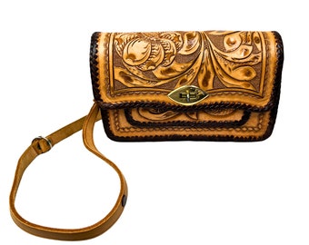 70’s Tooled Leather Purse