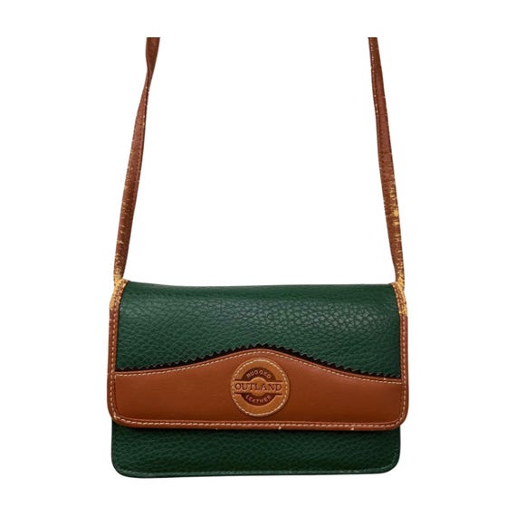90’s Pebbled Leather Michael Stevens Crossbody Purse