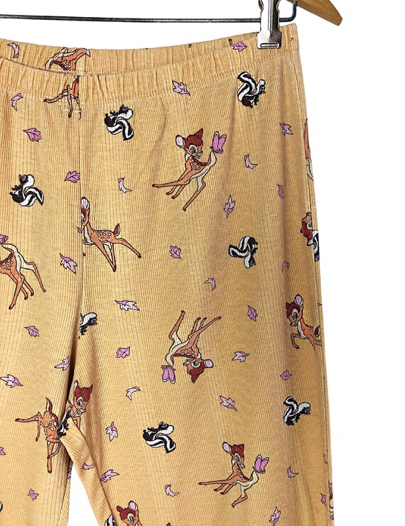 70’s Disney BAMBI Thumper Ribbed Elastic Waist Pa… - image 5